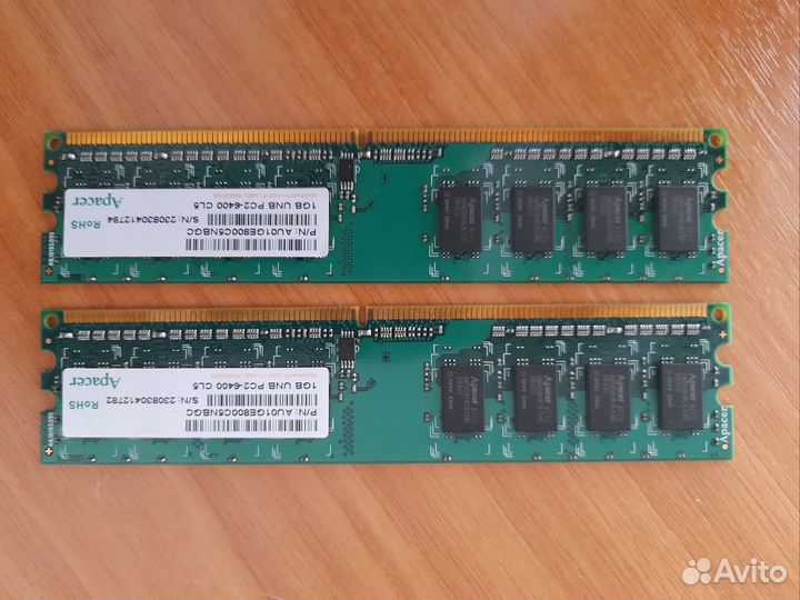 Оперативная память ddr2 2gb