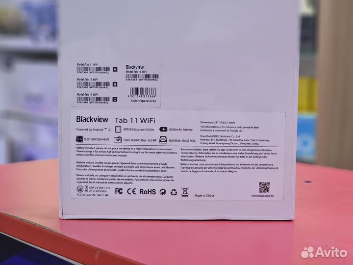 Blackview tab 11 wifi 8/256gb