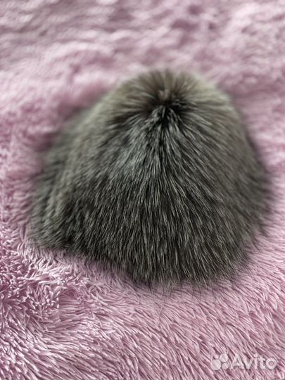 Шапка из песца женская