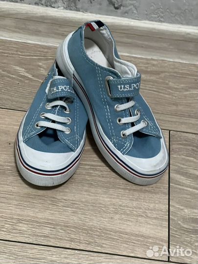Кеды us polo детские 29 размер и 30 размер