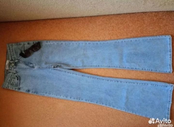 Джинсы женские клёш 42 S 25