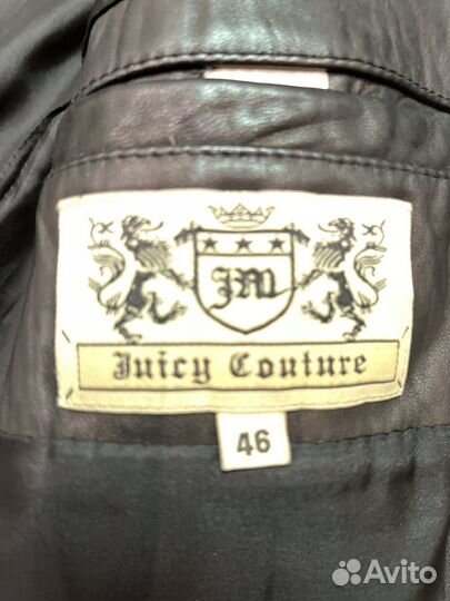 Пиджак кожа Juicy Couture(USA) оригинал