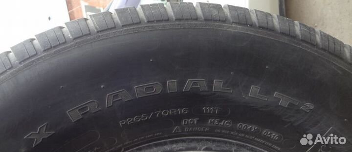 Michelin X Radial LT2 265/70 R16 111T