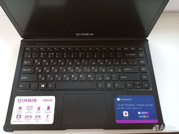 Ноутбук irbis NB600