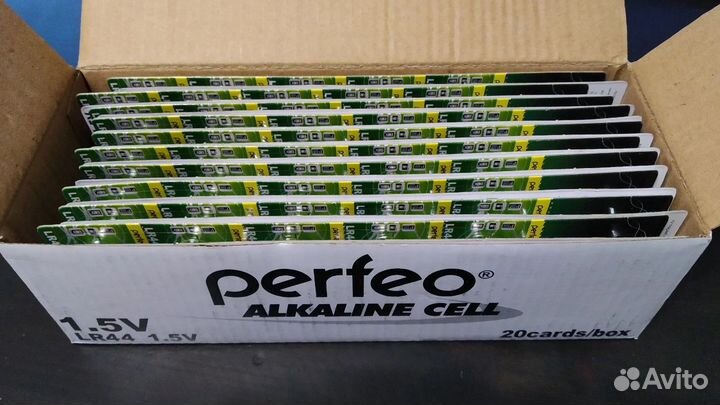 Батарейка LR44 Perfeo Alkaline