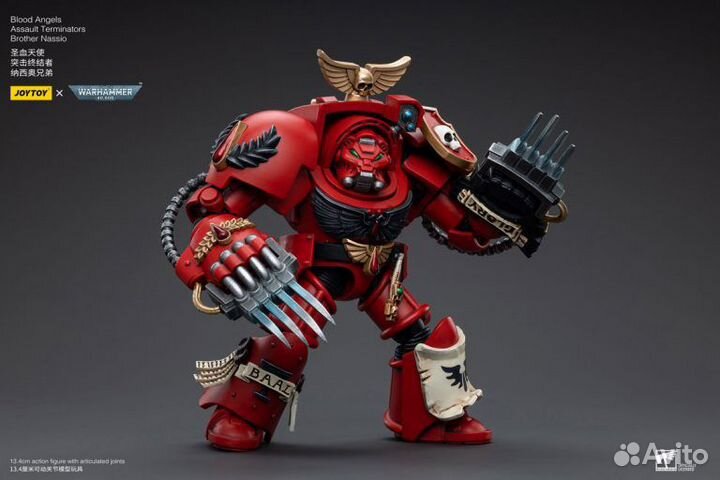 Joytoy Warhammer 40k Blood Angels Brother Nassio