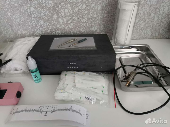 Продам набор для перманентного макияжа, бу