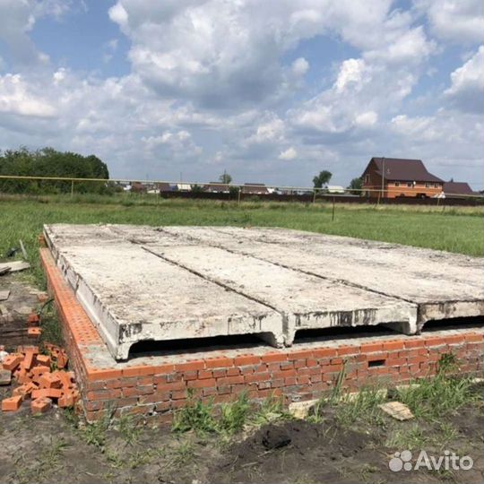 Плиты перекрытия бу