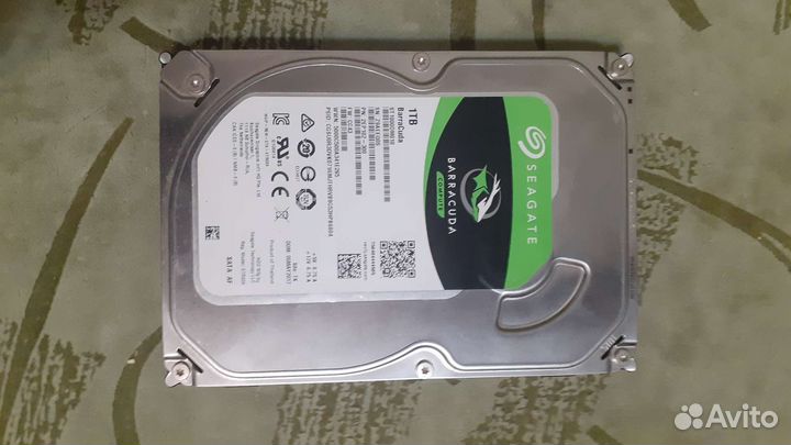 Жесткий диск 1tb seagate barracuda