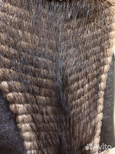 Жилет из бобра