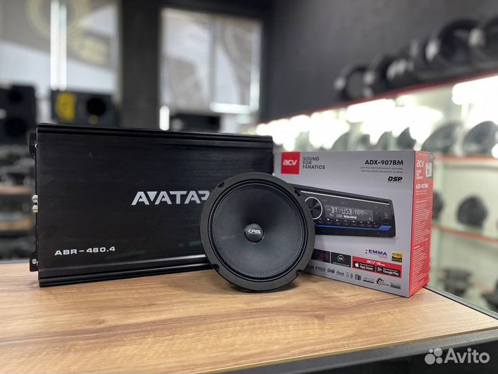 Комплект автозвука Deaf Bonce