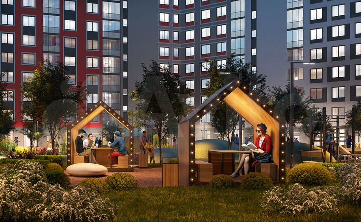 Квартира-студия, 27,4 м², 3/12 эт.