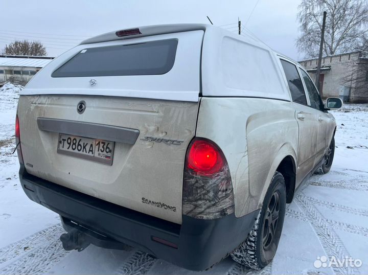 Кунг для авто пикапа ssangyong actyon sport