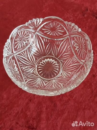 Ваза хрустальная СССР