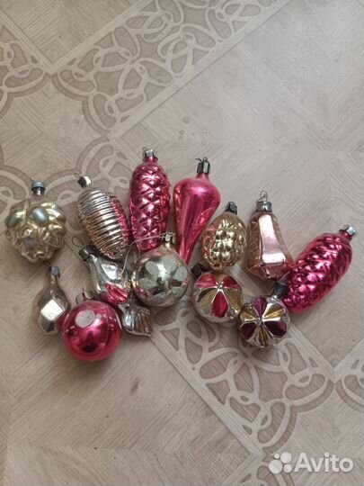 Елочные игрушки СССР
