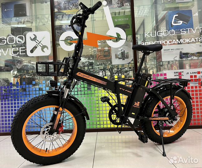 Электровелосипед Kugoo v4 Pro