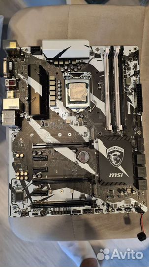 Материнская плата msi b250 ktait gaming + i5 7600