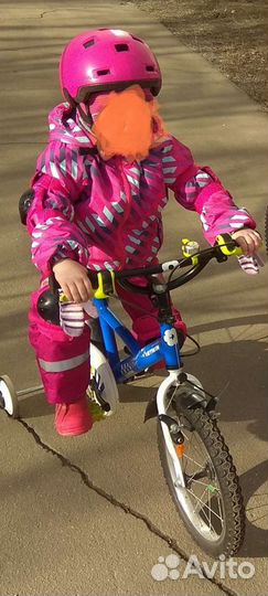 Детский велосипед b.twin б/у 4-6 лет