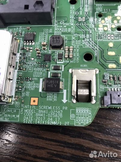Материнская плата от ue43n5000 (bn41-02582)