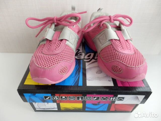 Детские кроссовки для девочки, размер 29