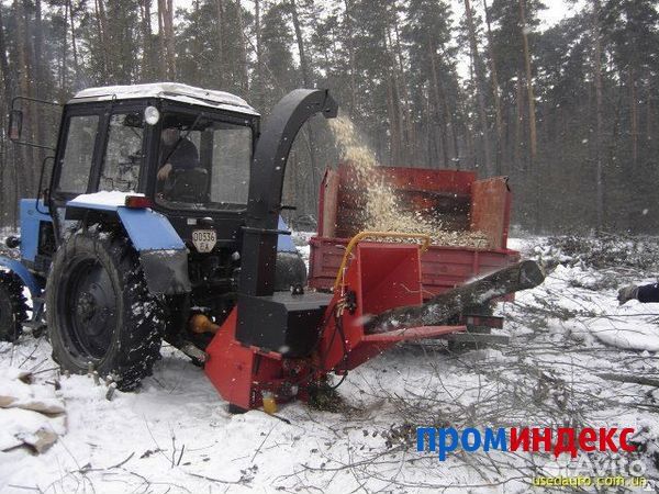 Аренда дробилки веток/ деревьев