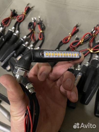 Поворотники на мотоцикл светодиодные