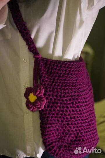 Сумка вязаная