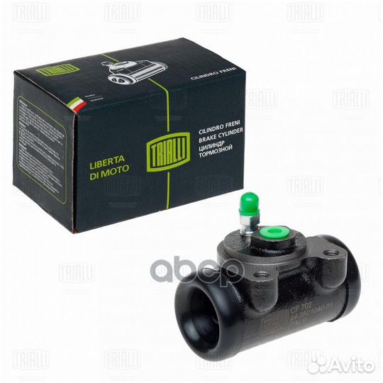 Цилиндр задний тормозной trialli газ 3302 CF702