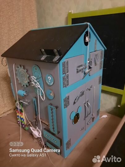 Бизиборд домик большой