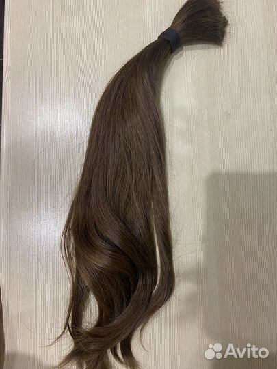 Волосы натуральные срез