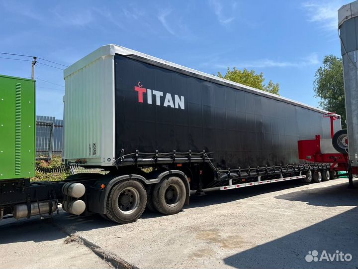 Полуприцеп трал (тяжеловоз) Titan 226T4, 2024