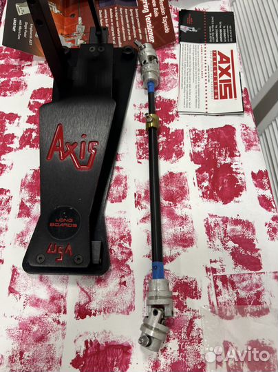 Axis Longboard black двойная педаль (кардан) USA
