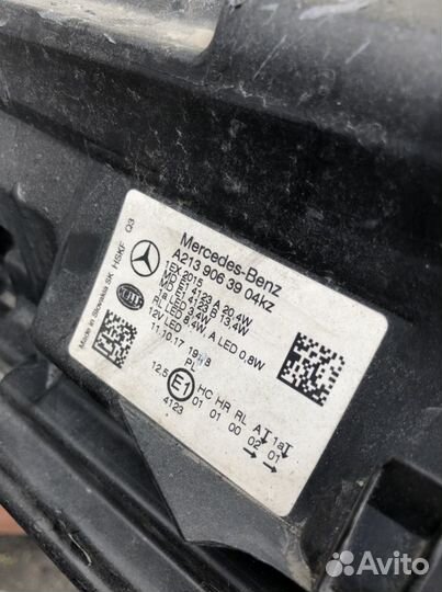 Фара левая Mercedes E W213 LED