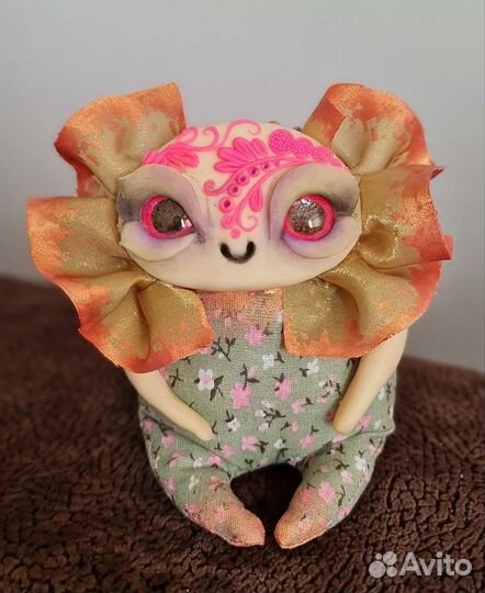 Игрушка-аксолотлик