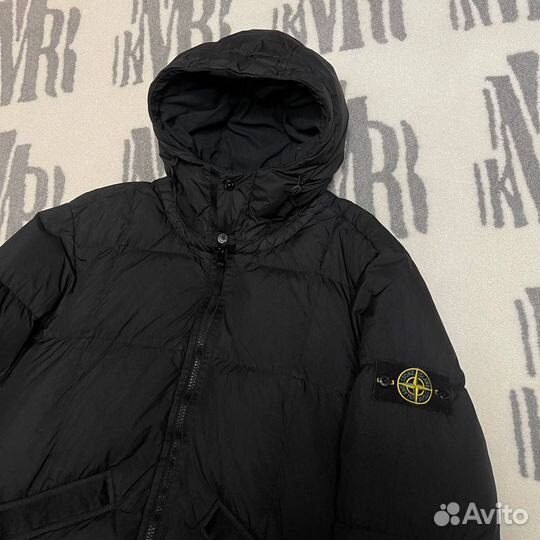 Пуховик Stone island garment dyed down