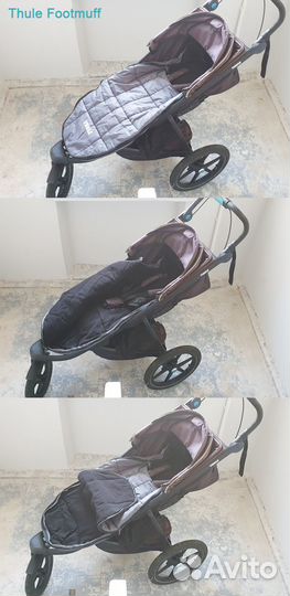 Коляска thule urban glide 2 + аксессуары