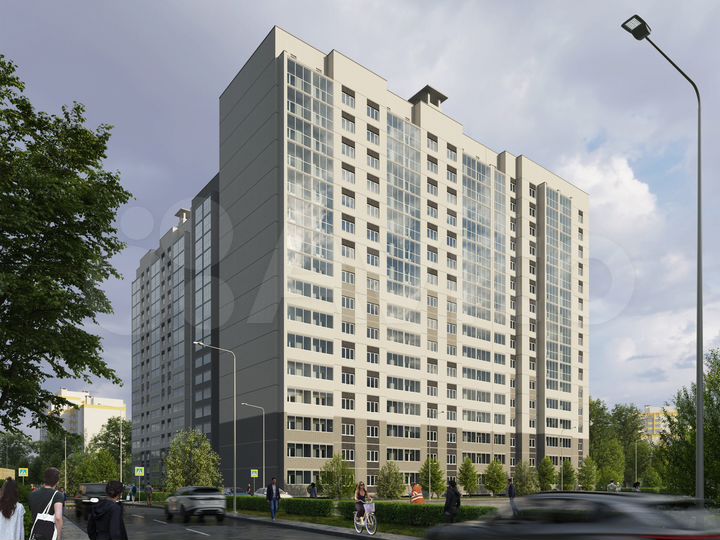 2-к. квартира, 68,1 м², 15/17 эт.