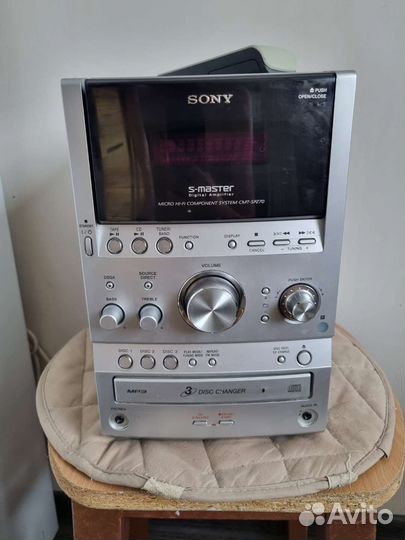Музыкальный центр sony + Пульт
