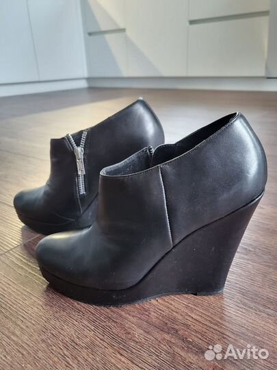 Ботильоны женские 37 размер натуральная кожа