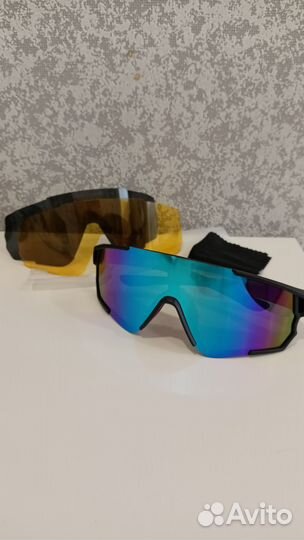 Очки для лыж, лыжероллеров и велосипеда