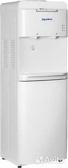 Кулер для воды Aqua Work 1536-S белый компрессорны