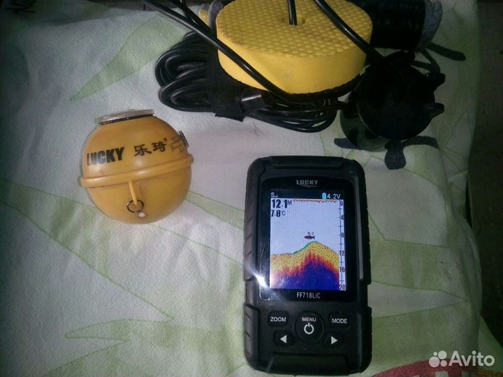 Эхолот lucky ff718 lic