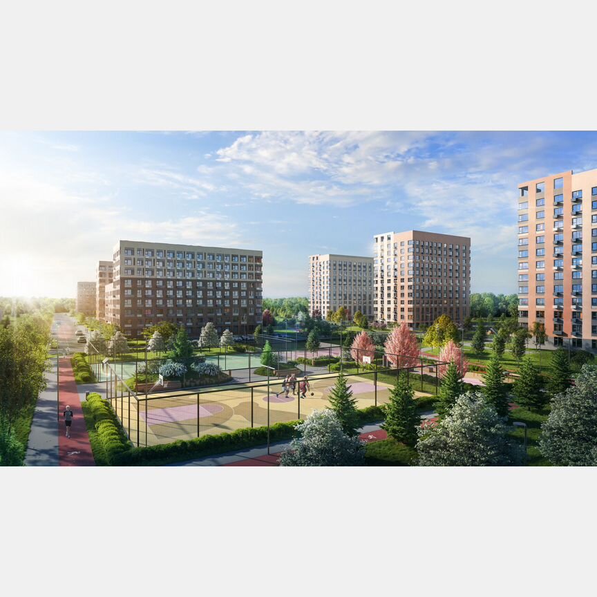 1-к. квартира, 35,3 м², 8/9 эт.