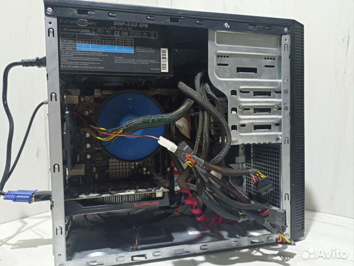 Системный блок (fx-4300 3.80ghz/1тб/4гб/RX550 2gb)