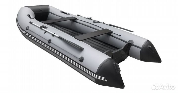 Лодка orca 305 нд серая