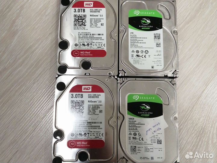 Жесткие диски 500гб, 320гб,1тб,3тб,750гб,4тб