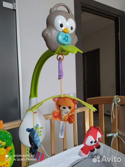 Мобиль на кроватку и на столик для кормления