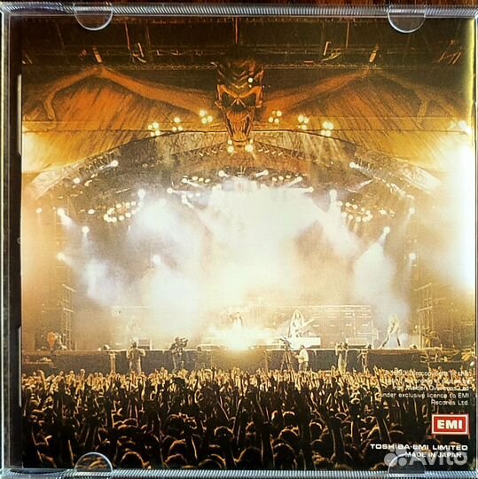 Музыкальный CD диск Iron Maiden, Japan, promo