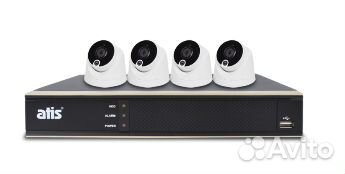 Комплект видеонаблюдения 5мп высокой чёткости