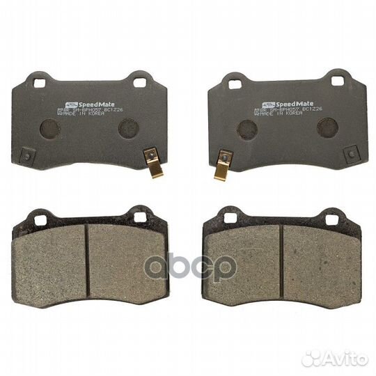 Колодки зад.hyundai Genesis I Coupe (BK) /chevrolet